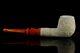 Ornate Billiard Pipe By Ege Block Meerschaum-new-hand Carved With Case#551