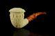 Ornate Calabash Pipe By Ali -new-block Meerschaum Handmade W Case#513