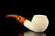 Ornate Rhodesian Pipe By H Ege Block Meerschaum-new-hand Carved W Case#1225