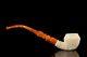 Ornate Rhodesian Pipe By H Ege Block Meerschaum-new-hand Carved W Case#1646
