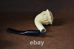 Ornate Topkapi Calabash Pipe New-block Meerschaum Handmade W Case#1287