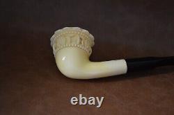 Ornate Topkapi Calabash Pipe New-block Meerschaum Handmade W Case#1287