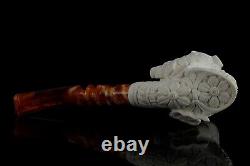 Ottoman King/pasha Pipe By Erdogan EGE Handmade Block Meerschaum-NEW W CASE#161