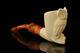 Owl Block Meerschaum Pipe With Fitted Case M1479