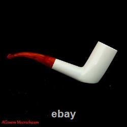 Poker Meerschaum Pipe, Estate pipe, Antique Block Meerschaum, Tobacco AGM-994