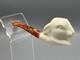 Rabbit / Bunny Figure Pipe Block Meerschaum Handmade New Custom Made Case#1590