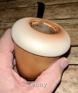 Restored Large Bowl Calabash Pipe Block Meerschaum Cap With Case Handmade /RTS