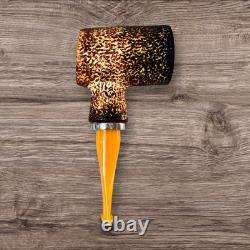 Reverse Calabash Handmade Block Meerschaum Pipe (Air Room)