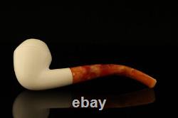 Rhodesian Block Meerschaum Pipe with fitted case 14077