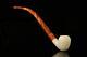 Rhodessian Churchwarden Block Meerschaum Pipe With Fitted Case M2103