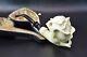 Rose In Eagle Claw Pipe By Ali New Block Meerschaum Handmade W Case-stand#400