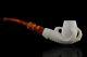 Rusticated Claw Pipe By Ali Block Meerschaum-new Handmade W Case#1545