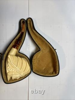 SULTAN Hand Crafted Block MEERSCHAUM pipe