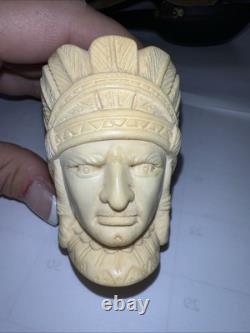 SULTAN Hand Crafted Block MEERSCHAUM pipe