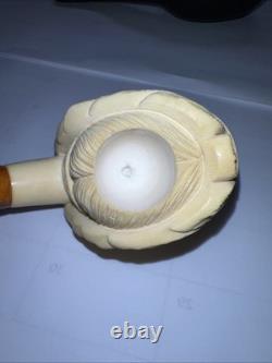SULTAN Hand Crafted Block MEERSCHAUM pipe