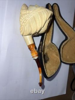 SULTAN Hand Crafted Block MEERSCHAUM pipe