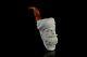 Scottish Man Figure Pipe Block Meerschaum Handmade New W Custom Case#1513
