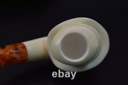 Sherlock Holmes &Dr Watson pipe Set New Handmade Block Meerschaum W Case47