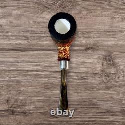 Silver Handmade Block Meerschaum Pipe (Air Room)
