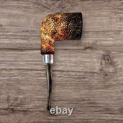 Silver Handmade Block Meerschaum Pipe (Air Room)