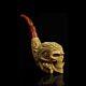 Skeleton Hand Sugar Skull Pipe New Block Meerschaum Handmade W Case1518