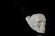 Skull Figure Pipe By Kenan-new-block Meerschaum Handmade Custom Made Case#1212