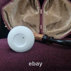 Small Calabash Pipe & Smooth Block Meerschaum Bowl By Cpw Calabash Pipes #z18