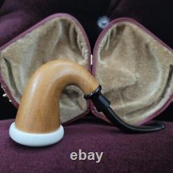 Small Calabash Pipe & Smooth Block Meerschaum Bowl By Cpw Calabash Pipes #z18