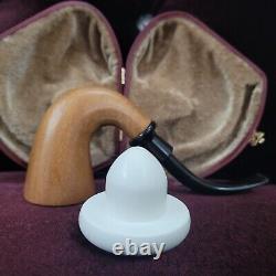 Small Calabash Pipe & Smooth Block Meerschaum Bowl By Cpw Calabash Pipes #z18