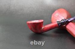 Smooth Bent Dublin Pipe By Tekin-new-block Meerschaum Handmade W Case#769