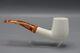 Smooth Bent Pipe New-block Meerschaum Handmade Custom Case#1835