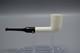 Smooth Billiard Pipe & Tamper Block Meerschaum-new-hand Carved Case#516