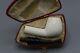 Smooth Brandy Pipe New Block Meerschaum Handmade Fitted Army Pocket Case#974