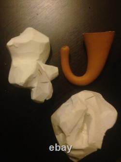 Smooth Calabash pipe bowl hand carved Block Meerschaum Bowl for Calabash Pipe1