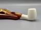 Smooth Finish Bent Pipe New-block Meerschaum Handmade With Case#599