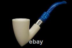 Smooth Pickaxe Pipe By Tekin BLOCK MEERSCHAUM-NEW-HAND CARVED W Case#1469