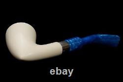 Smooth Pickaxe Pipe By Tekin BLOCK MEERSCHAUM-NEW-HAND CARVED W Case#1469