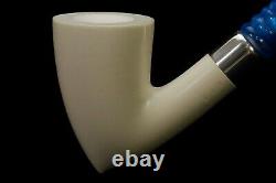 Smooth Pickaxe Pipe By Tekin BLOCK MEERSCHAUM-NEW-HAND CARVED W Case#1469