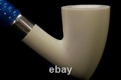 Smooth Pickaxe Pipe By Tekin BLOCK MEERSCHAUM-NEW-HAND CARVED W Case#1469