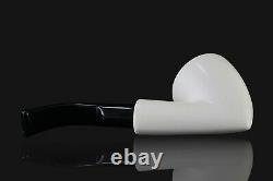 Smooth Pickaxe Pipe By Tekin BLOCK MEERSCHAUM-NEW-HAND CARVED W Case#9