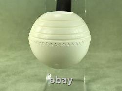 Smooth Tomato Pipe New block Meerschaum W Case#208 Free Shipping