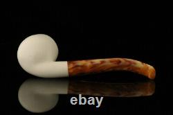 Srv Apple Block Meerschaum Pipe with fitted case M3014