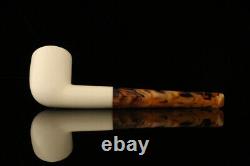 Srv Billiard Block Meerschaum Pipe with fitted case M2563