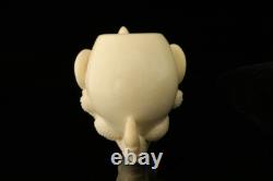 Srv Deluxe Eagle's Claw Block Meerschaum Pipe with fitted case M3285