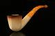 Srv Deluxe Panel Block Meerschaum Pipe With Fitted Case M2130