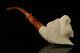 Srv Huntingeagle Block Meerschaum Pipe By I. Baglan With Fitted Case M2498