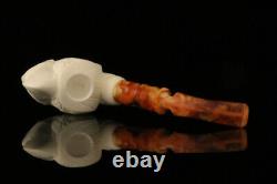 Srv HuntingEagle Block Meerschaum Pipe by I. Baglan with fitted case M2498