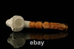 Srv Lion Block Meerschaum Pipe with fitted case M2752