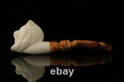 Srv Lion Block Meerschaum Pipe with fitted case M2752