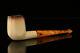 Srv Paneled Straight Self Sitter Block Meerschaum Pipe With Fitted Case M3322